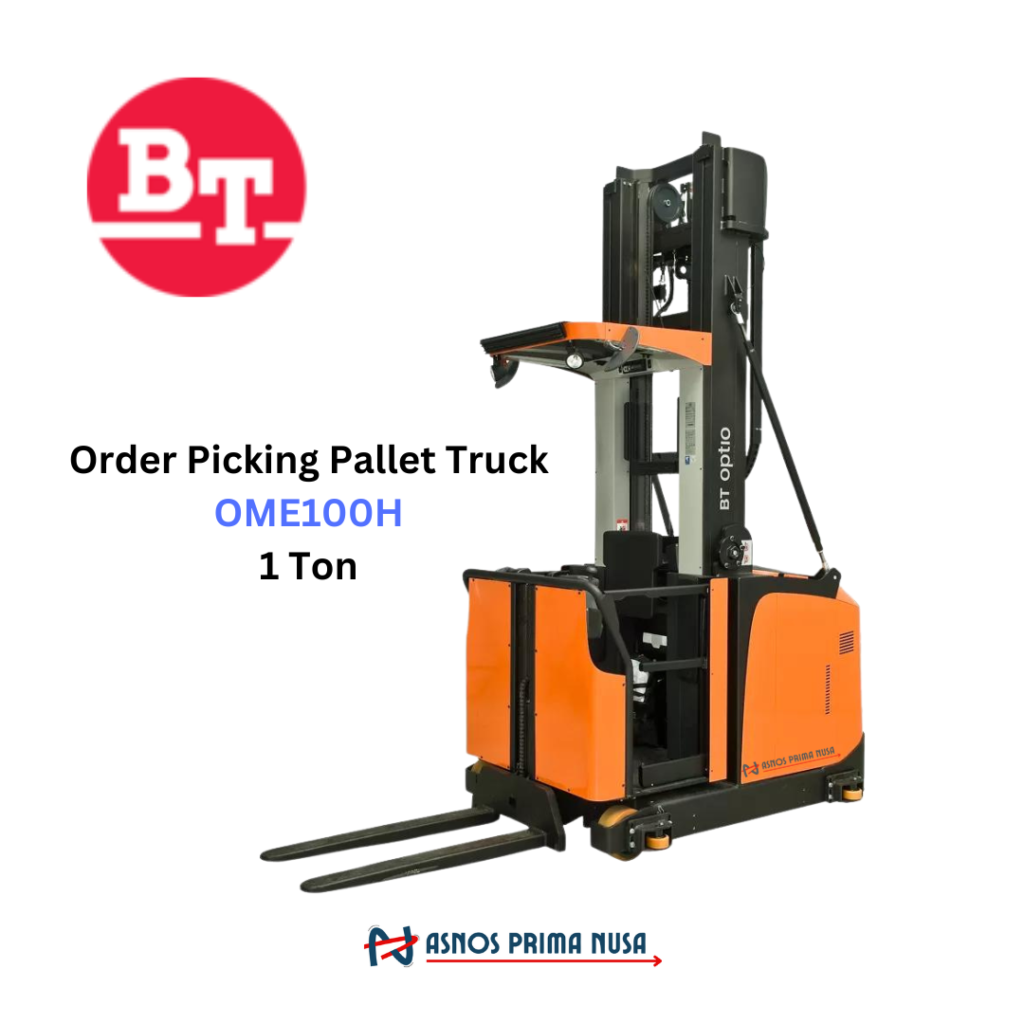 BT Order Picking Pallet Truck OME100H 1 Ton - PT. Asnos Prima Nusa