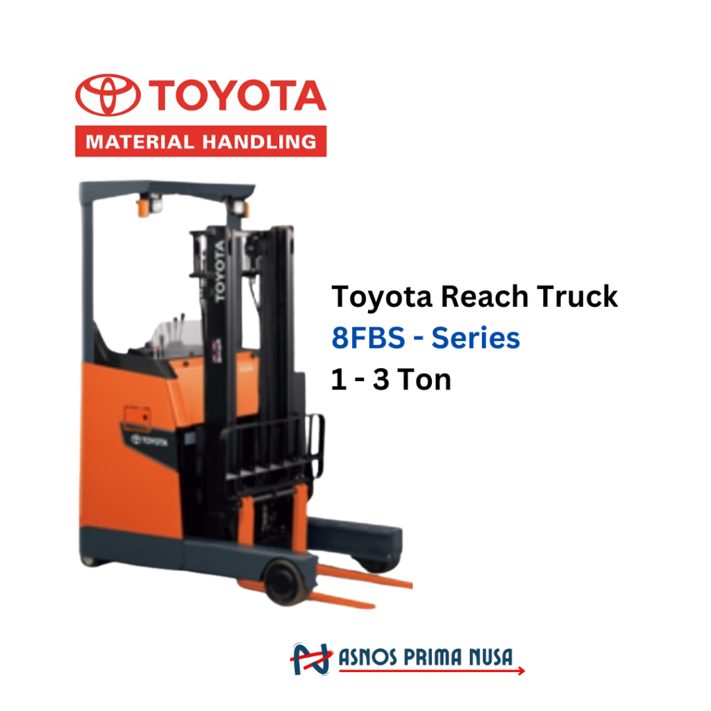 Toyota Reach Truck 1 to 3 Ton - PT. Asnos Prima Nusa