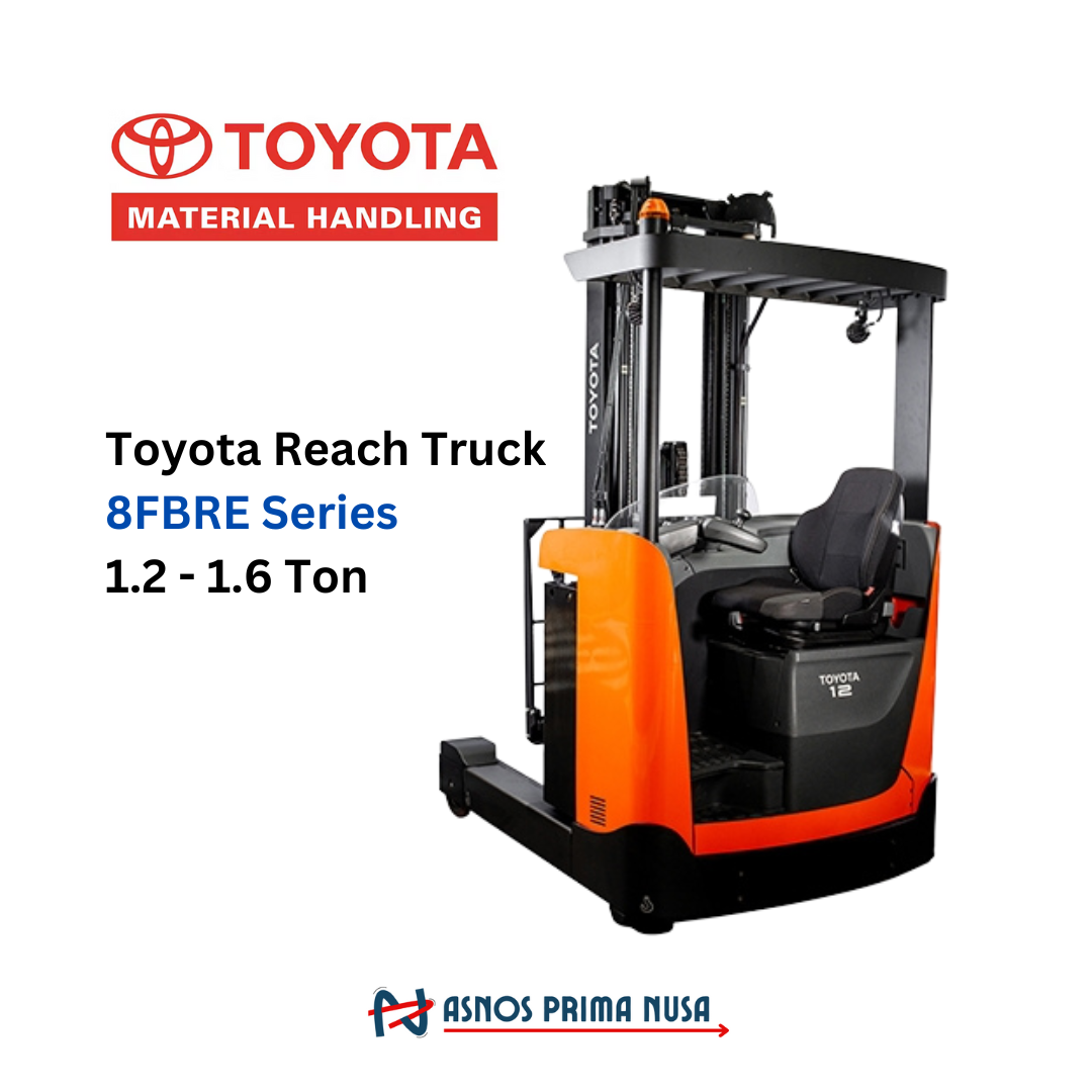 Toyota Reach Truck 1.2 Ton to 1.6 Ton - PT. Asnos Prima Nusa